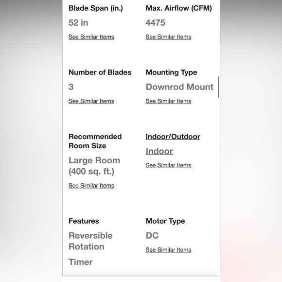 Aerofanture Low Profile Sleek Modern Ceiling Fan in Sage Green NEW - Picture 3 of 8